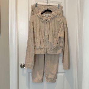 Vintage Havana Hoodie and Sweatpants set-TWO PIECE SET
